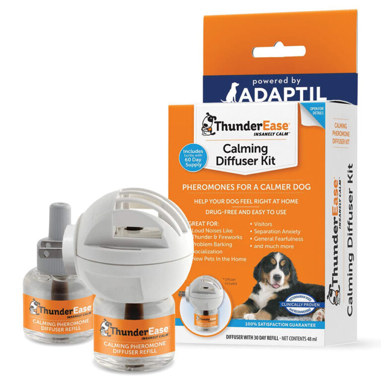 ThunderEase Dog Calming Pheromone Diffuser Kit 768x768